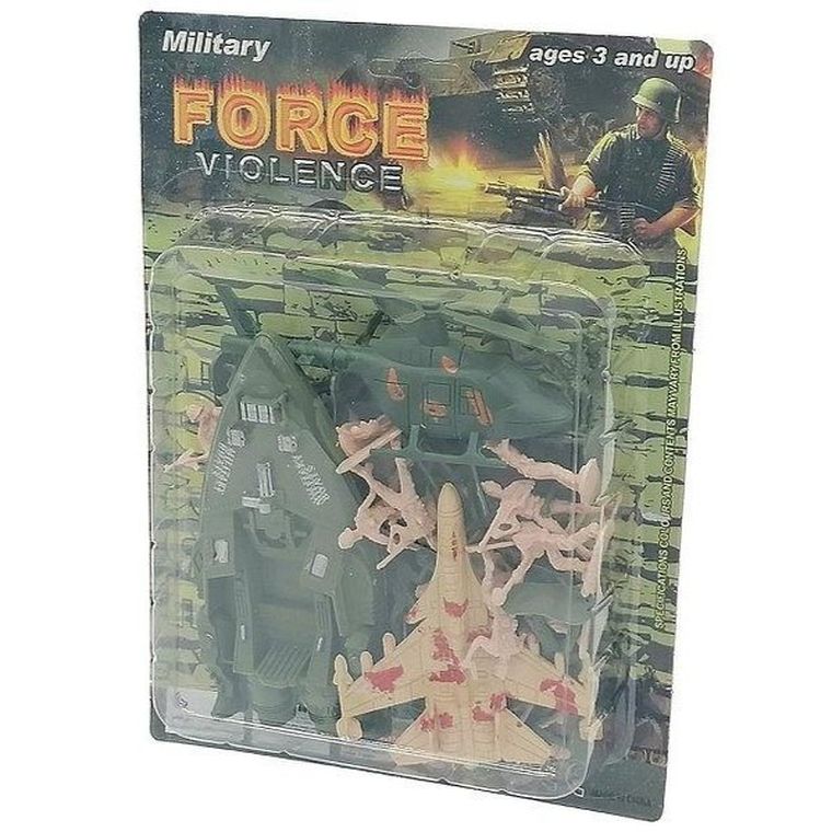 Adar, żołnierzyki z pojazdami, zestaw figurek