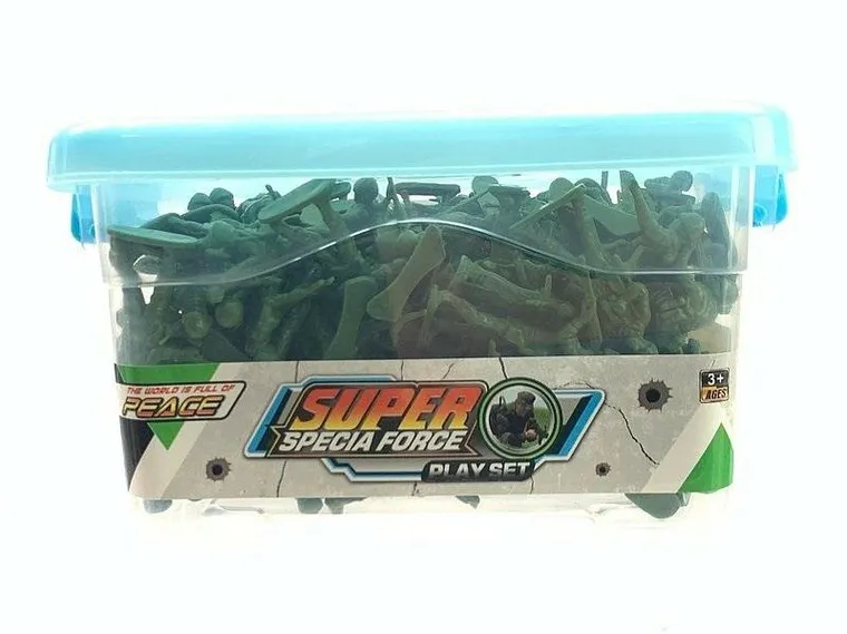 Adar, żołnierzyki, zestaw figurek w pudełku, 150 elementów