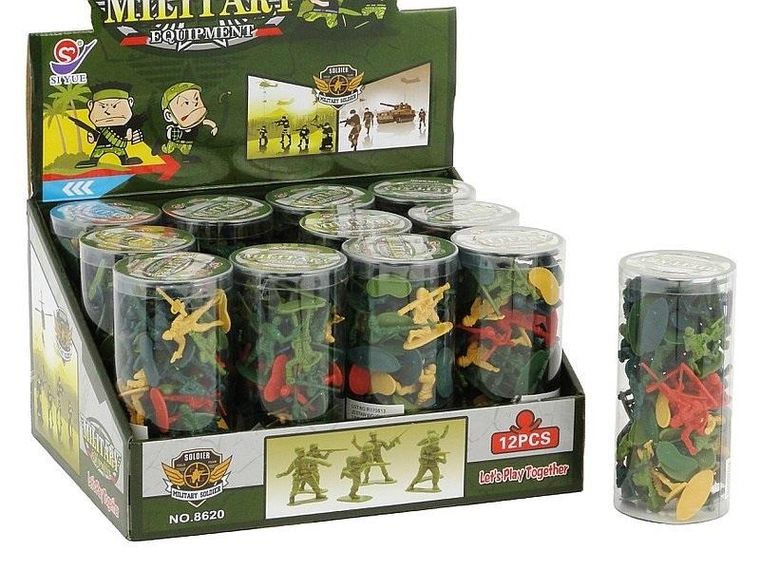 Adar, żołnierzyki, zestaw figurek w tubie