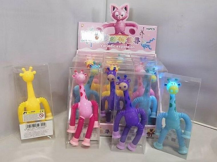 Adar, żyrafa, rurki sensoryczne, 1 szt.