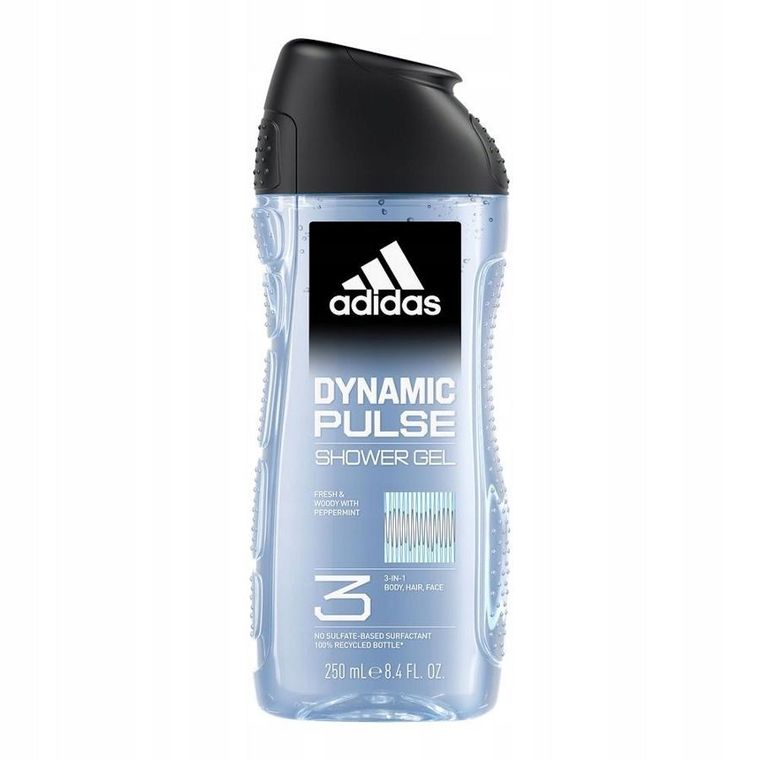 Adidas, Dynamic Pulse, perfumowany żel pod prysznic dla mężczyzn, 250 ml