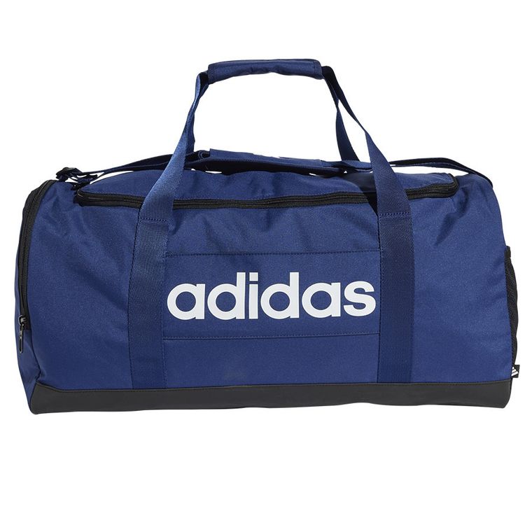 Adidas, Linear Duffel, torba, czarny, IN6116