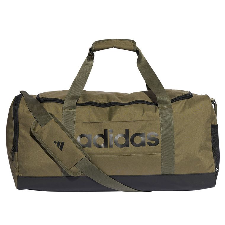 Adidas, Linear Duffel, torba, czarny, IN6119