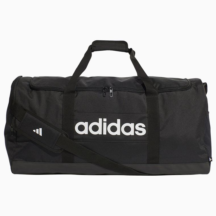 Adidas, Linear Duffel, torba sportowa, czarny, JE8344