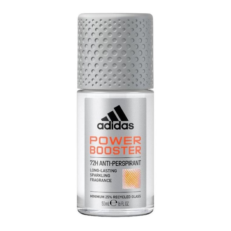 Adidas, power booster, dezodorant roll-on dla mężczyzn, 50 ml