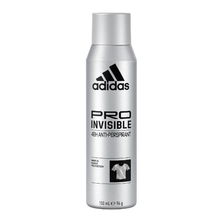 Adidas, pro invisible, dezodorant, spray, dla mężczyzn, 150 ml