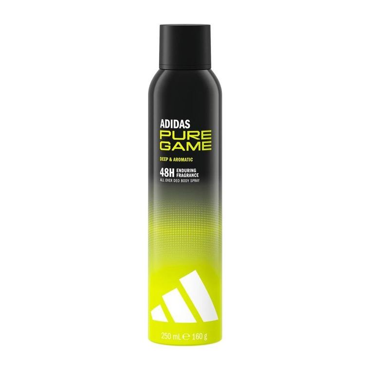 Adidas, Pure Game, dezodorant w sprayu, 250 ml