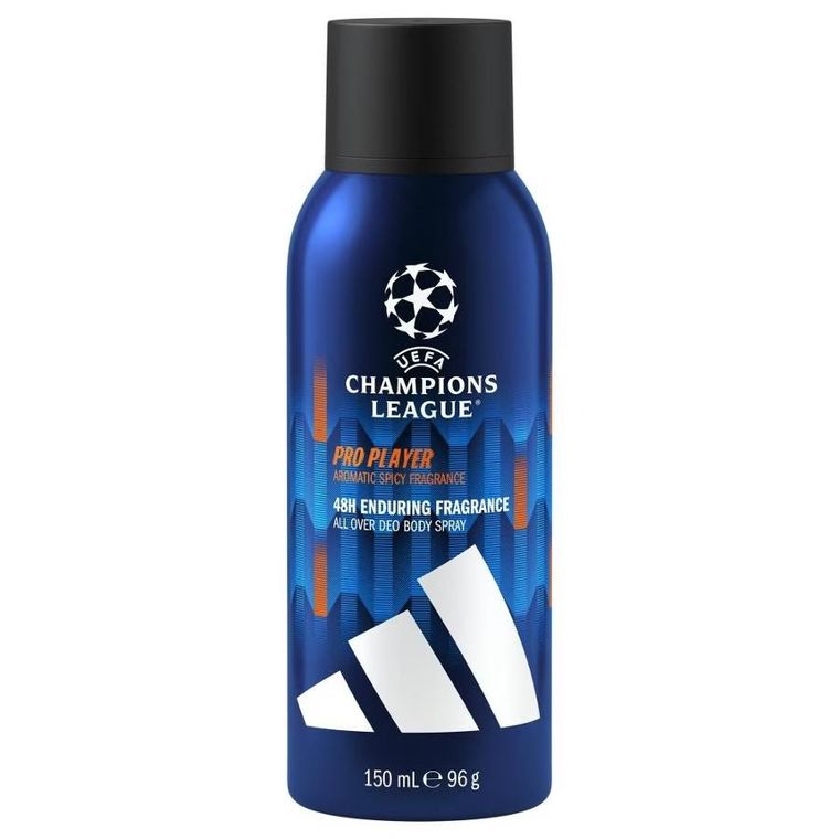 Adidas, Uefa Champions League Pro Player, dezodorant, spray, 150 ml