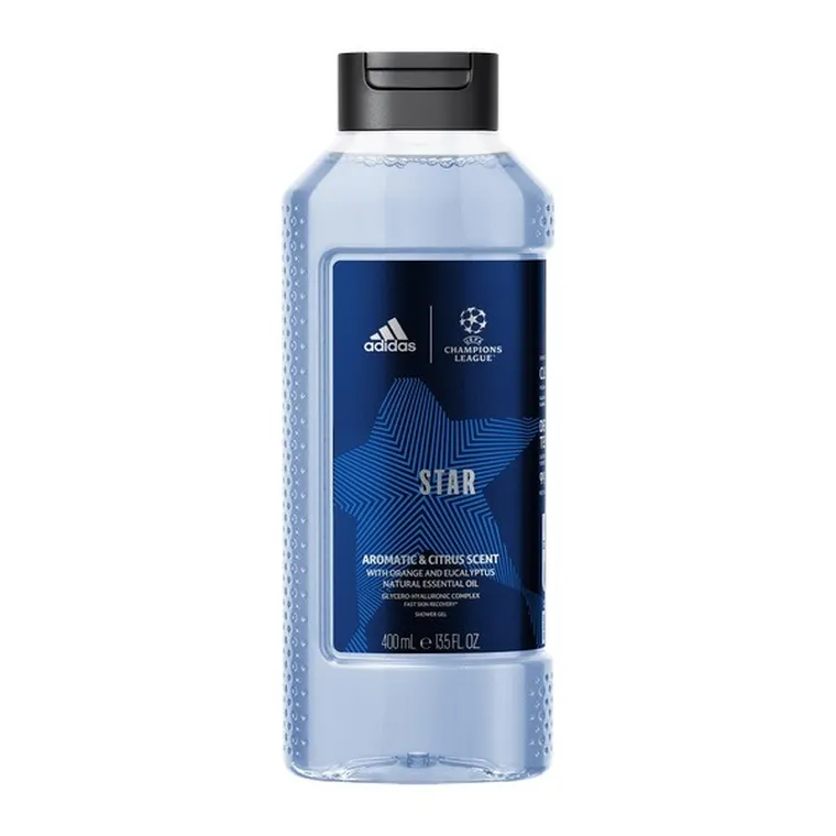 Adidas, Uefa Champions League Star Edition, aromatyczny żel pod prysznic, 400 ml