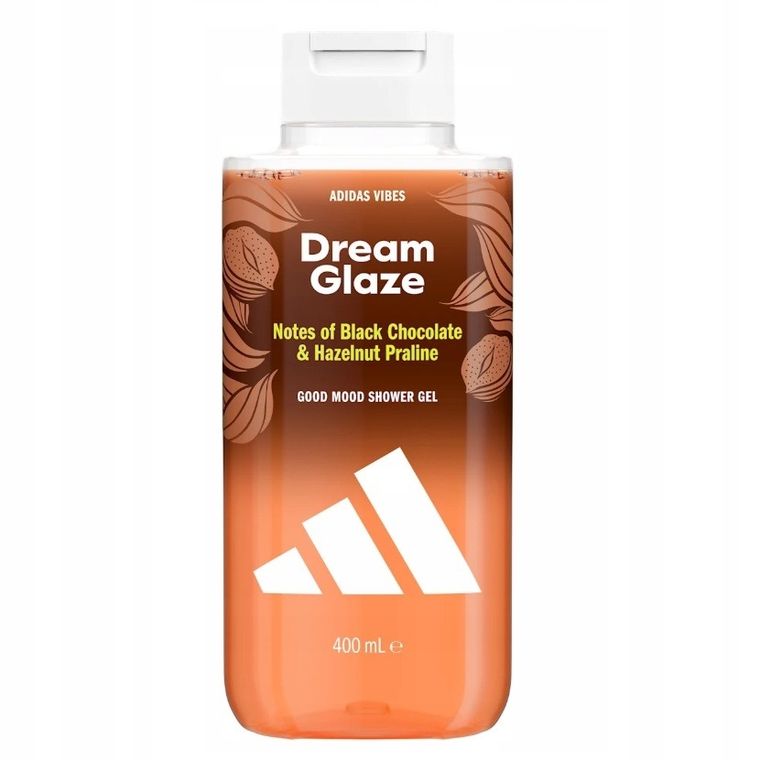 Adidas, Vibes Dream Glaze, orzeźwiający żel pod prysznic, 400 ml