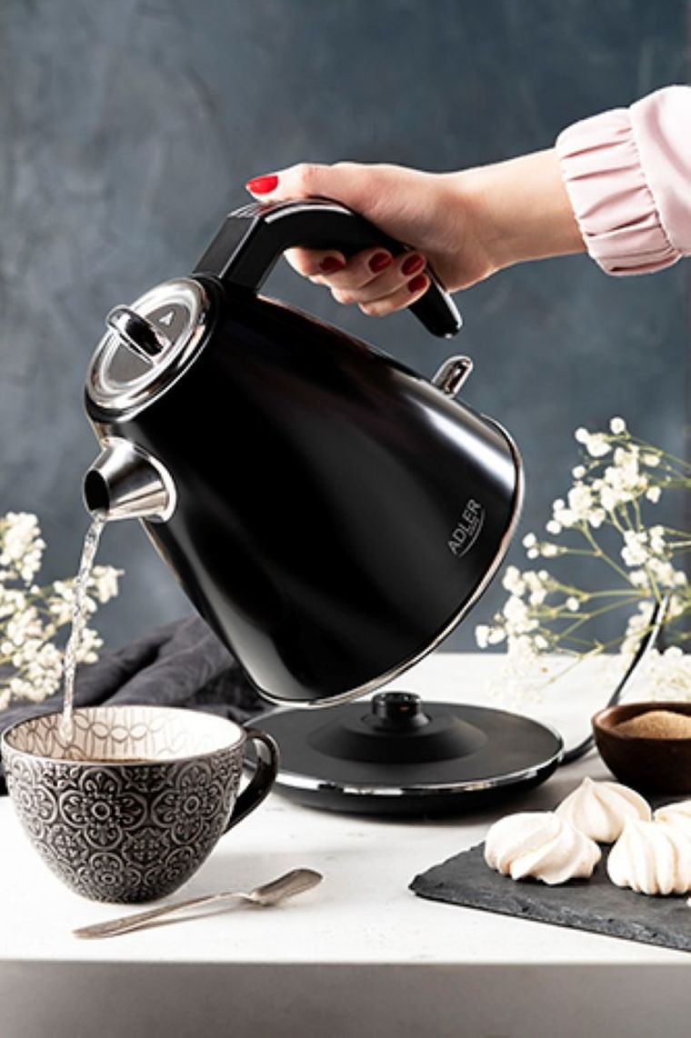 Adler, czajnik elektryczny, AD1343, Black