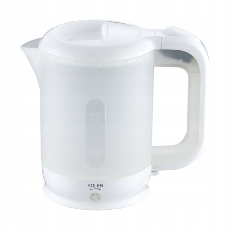 Adler, czajnik elektryczny, plastikowy, turystyczny, 0,5L