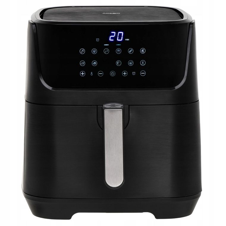 Adler, frytkownica beztłuszczowa, air fryer, 12 programów, 5,5l