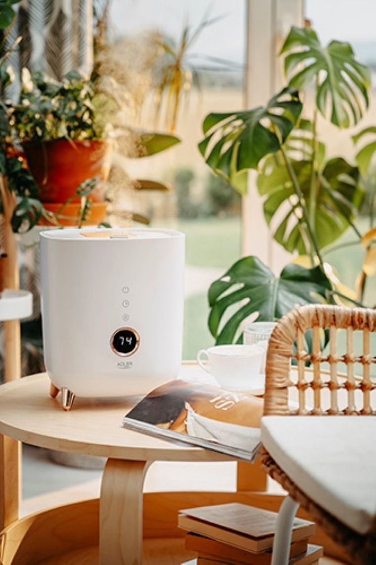 Adler, nawilżacz ultradźwiękowy LED