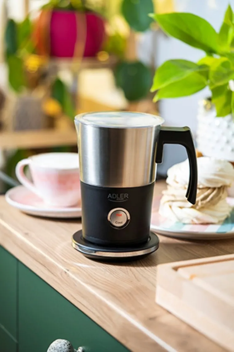 Adler, spieniacz do mleka, spienianie i podgrzewanie