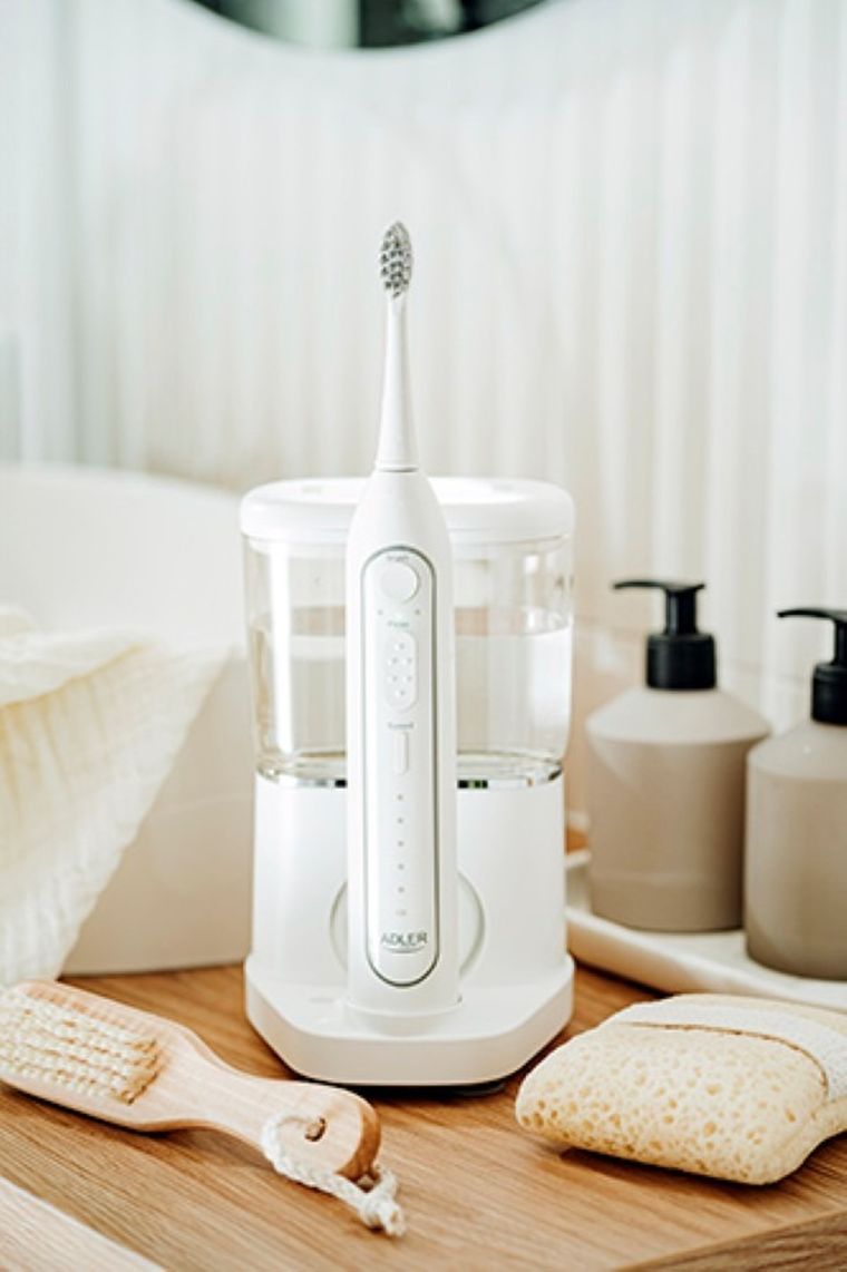 Adler, szczoteczka soniczna z irygatorem 2w1