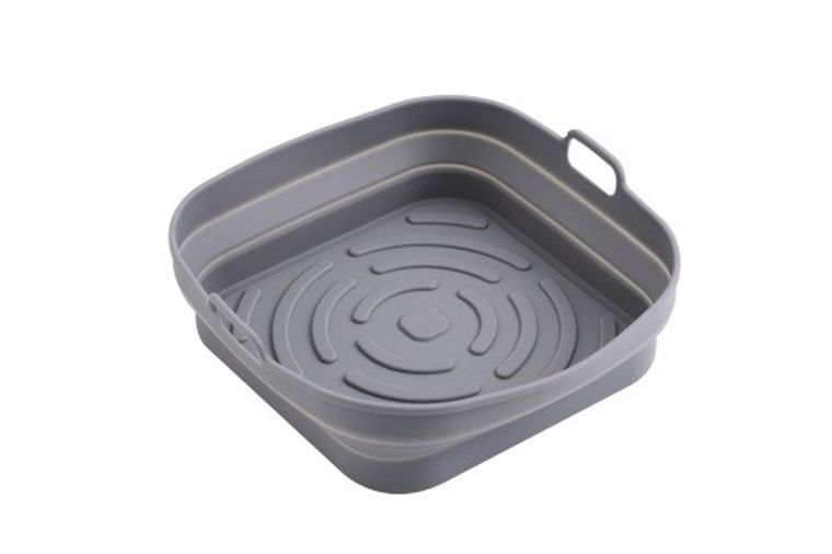 Adler, tacka silikonowa do frytkownicy beztłuszczowej, kwadratowa, 19,7 cm