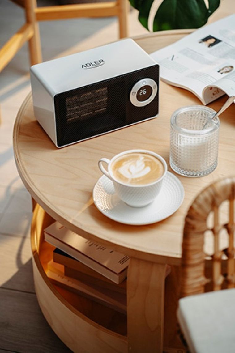 Adler, termowentylator ceramiczny z LCD