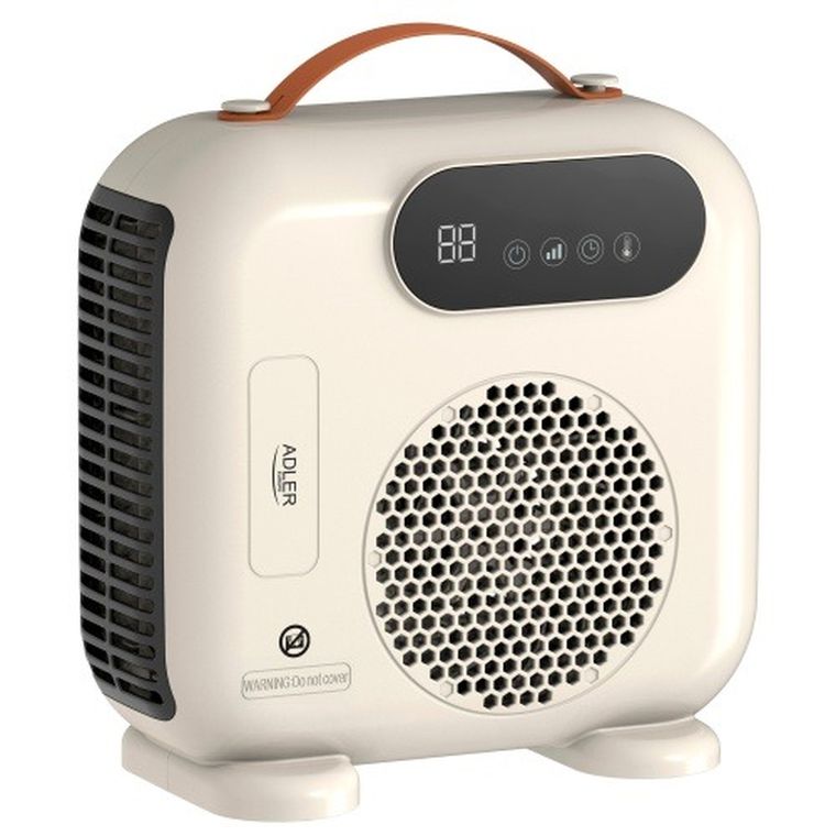 Adler, termowentylator LED z pilotem