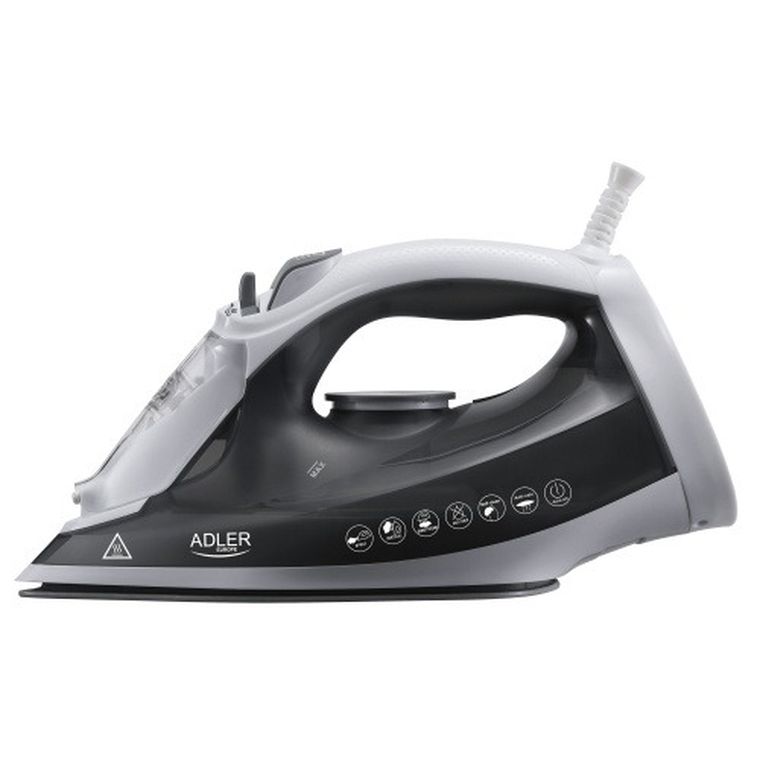Adler, żelazko parowe z ceramiczna stopą