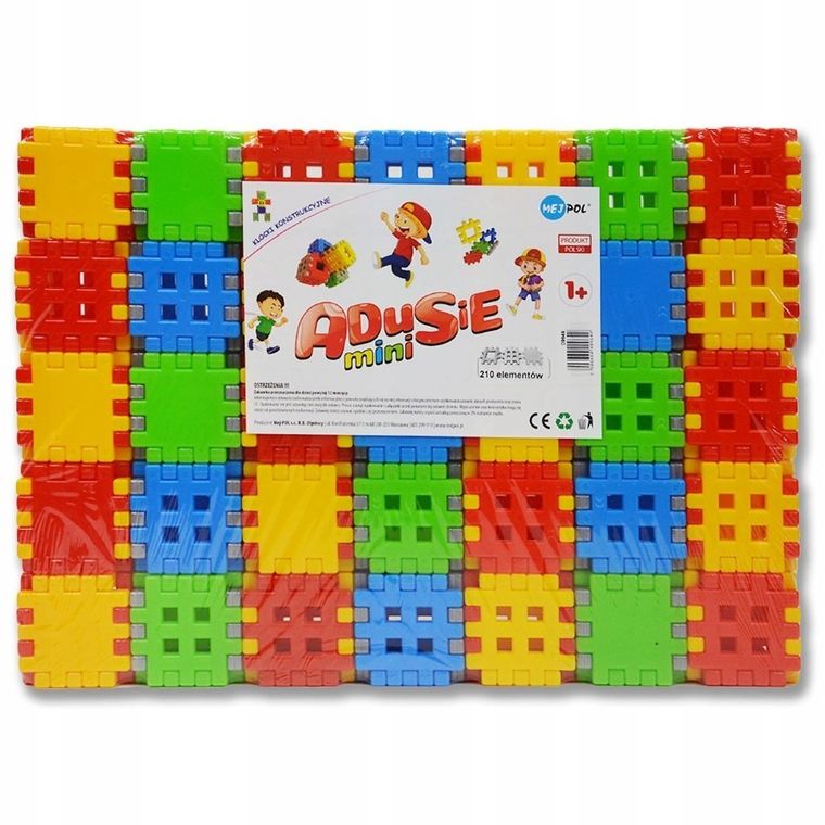 Adusie, Mini, klocki konstrukcyjne, 210 elementów