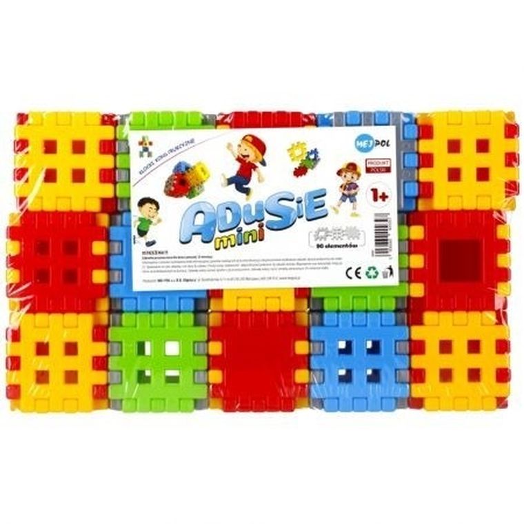Adusie, Mini, klocki konstrukcyjne, 90 elementów