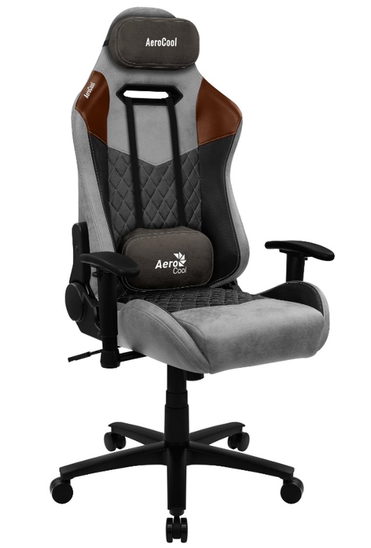 Aerocool, fotel gamingowy, AC-280 Duke, szary