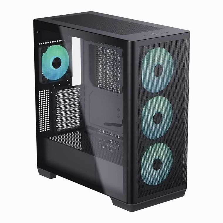 Aerocool, Obudowa Komputerowa, Apnx C1-Bk-V1 Argb