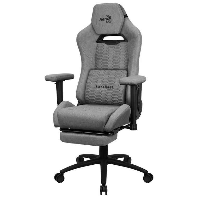 Aerocool, Royal, AeroWeave, fotel gamingowy, ash grey