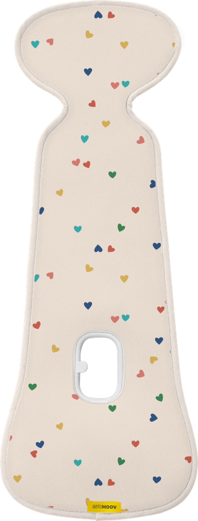 Aeromoov, Serca Confetti, wkładka antypotowa do fotelika, 9-18 kg