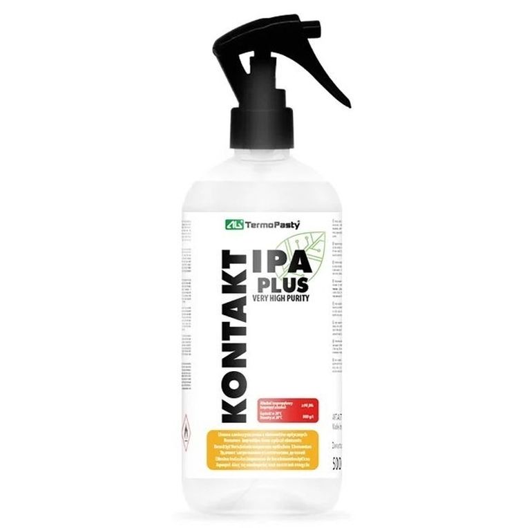 Ag Termopasty, Kontakt Ipa Plus, środek czyszczący, 500 ml
