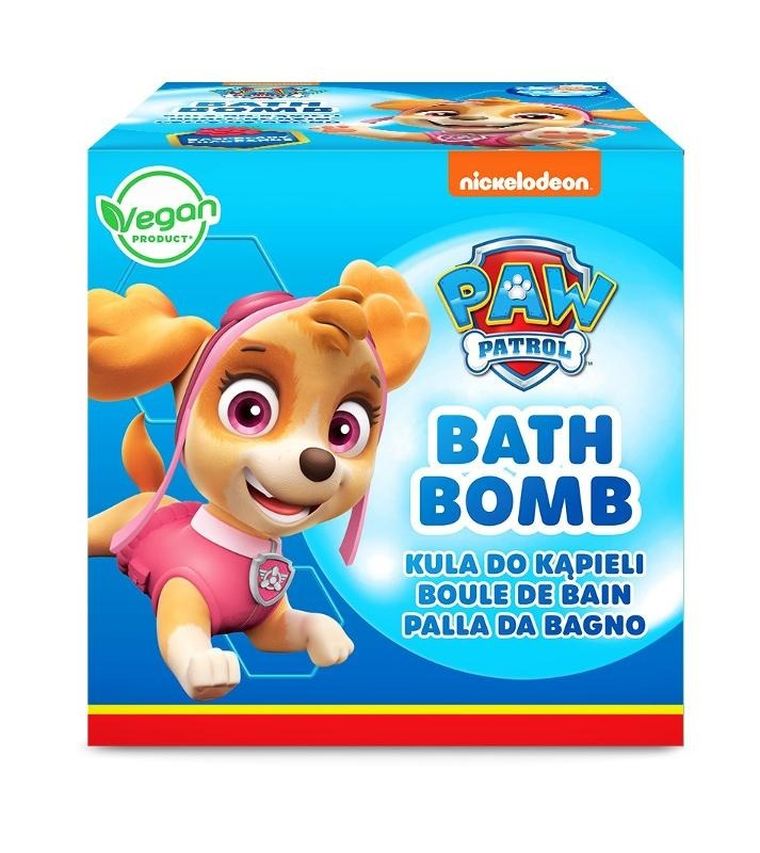 Air-Val, Psi Patrol, kula musująca do kąpieli, Malina, 165g