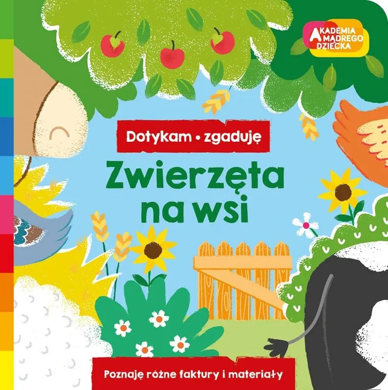 Akademia Mądrego Dziecka. Dotykam, zgaduję. Zwierzęta na wsi