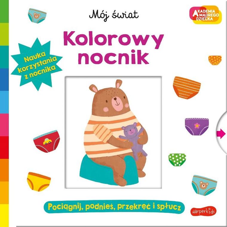Akademia Mądrego Dziecka. Mój świat. Kolorowy nocnik