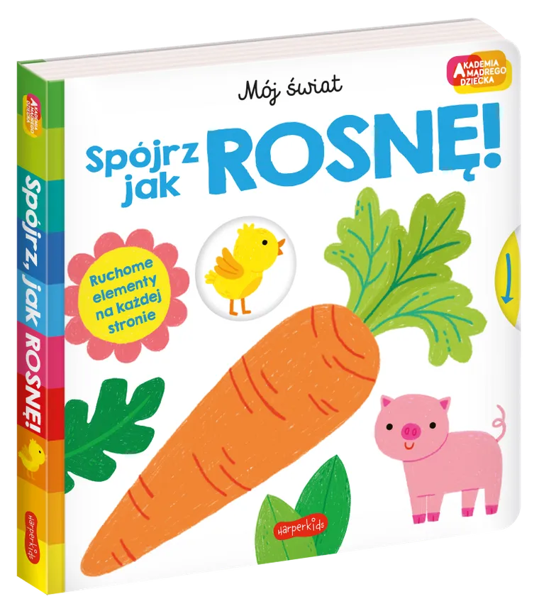 Akademia Mądrego Dziecka. Mój świat. Spójrz, jak rosnę!