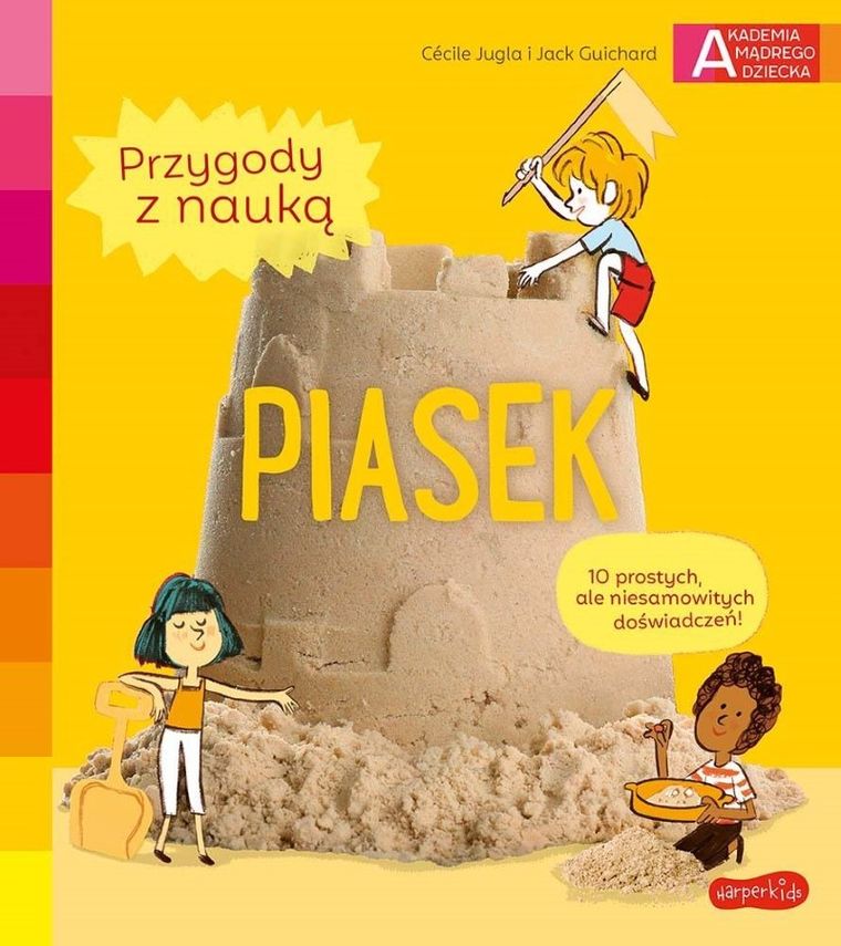 Akademia Mądrego Dziecka. Przygody z nauką. Piasek