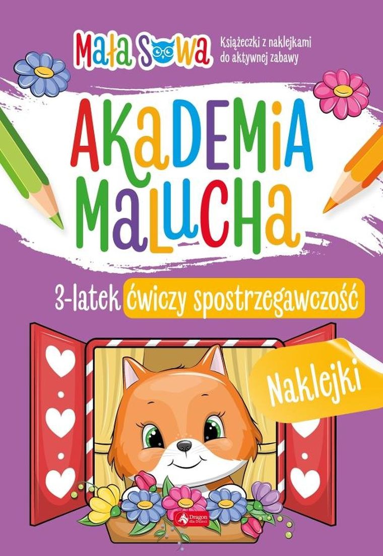 Akademia malucha. 3 latek ćwiczy spostrzegawczość