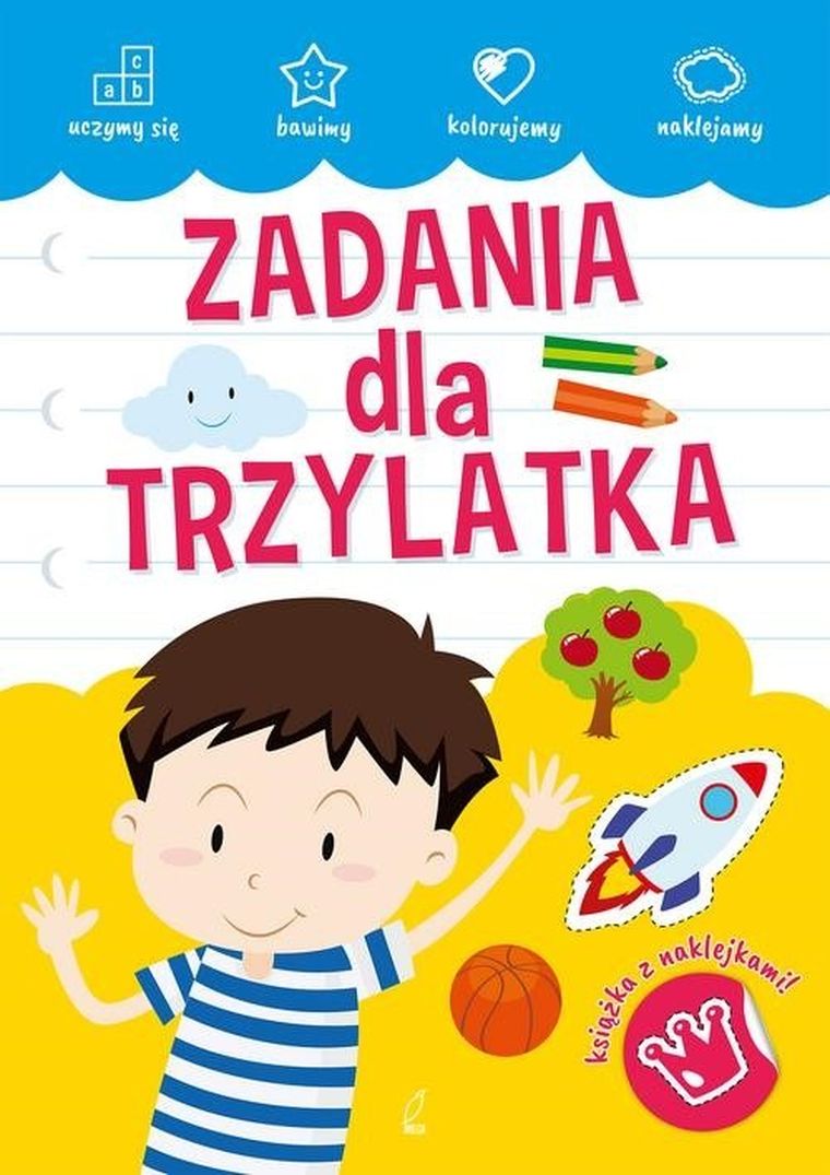Akademia malucha. Zadania dla trzylatka