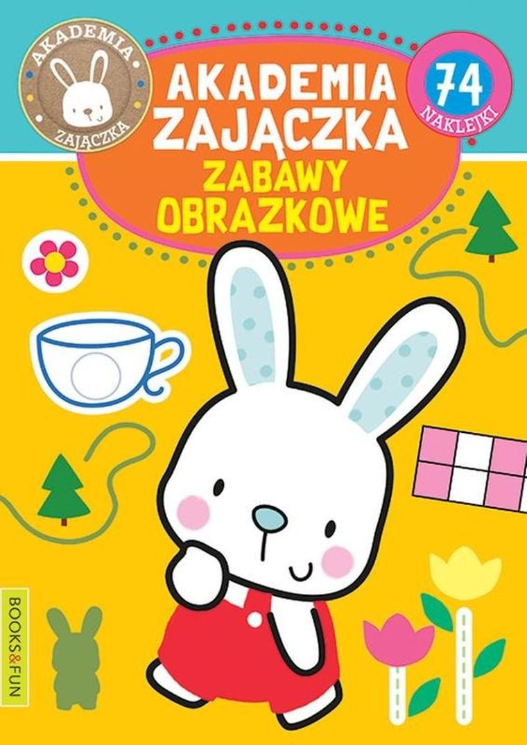 Akademia zajączka. Zabawy obrazkowe