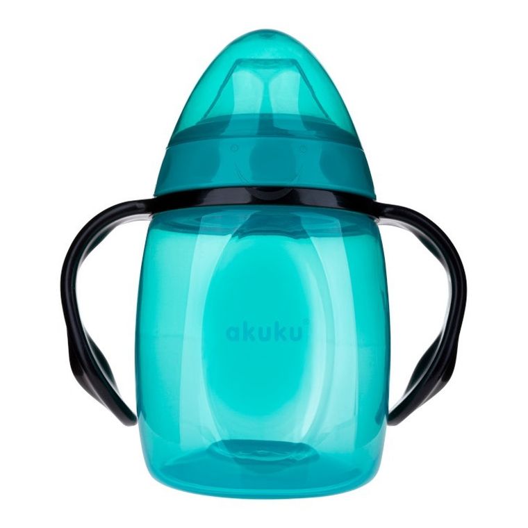 Akuku, bidon z miękkim ustnikiem, niebieski, 280 ml, A0366