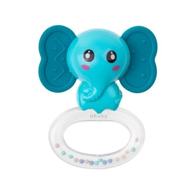 Akuku, grzechotka, słoń