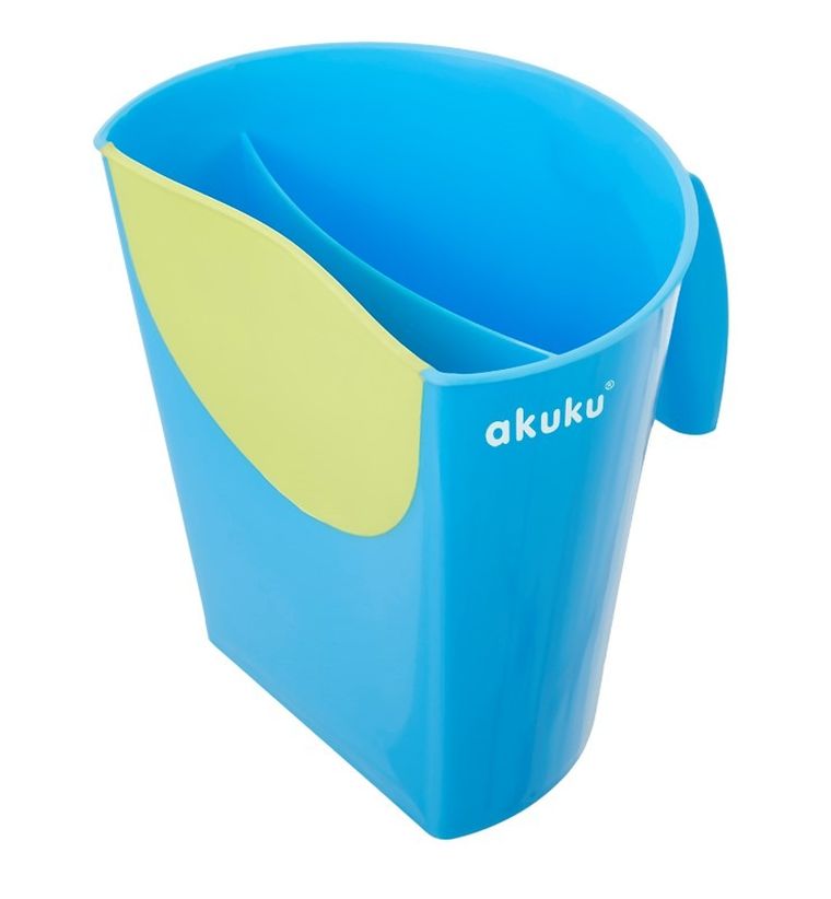 Akuku, kubek do spłukiwania głowy, niebieski