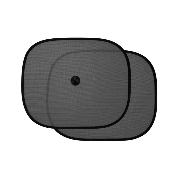 Akuku, zasłonki przeciwsłoneczne, czarne, 2 szt.