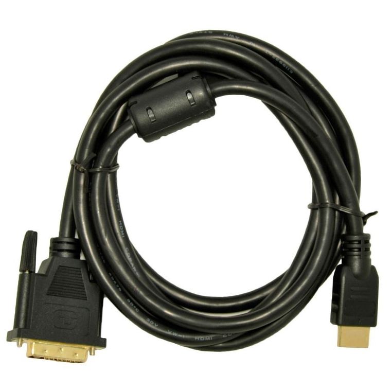 Akyga, kabel, Ak-av AK-AV-11, dvi-d M - hdmi M, 1,8m, czarny