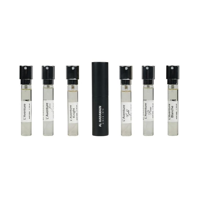 Al Haramain, Discovery Collection, L'Aventure Series, zestaw perfum, 6-10 ml