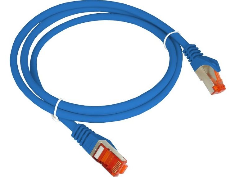 Alantec, patchcord, F/UTP kat. 6, PVC, 0,5m, niebieski