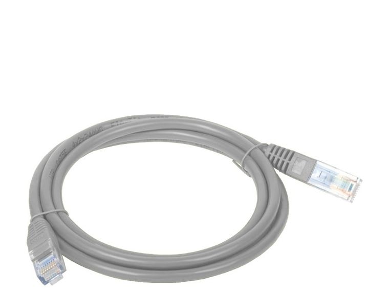 Alantec, patchcord, U/UTP kat. 5e, PVC, 2,0m, szary