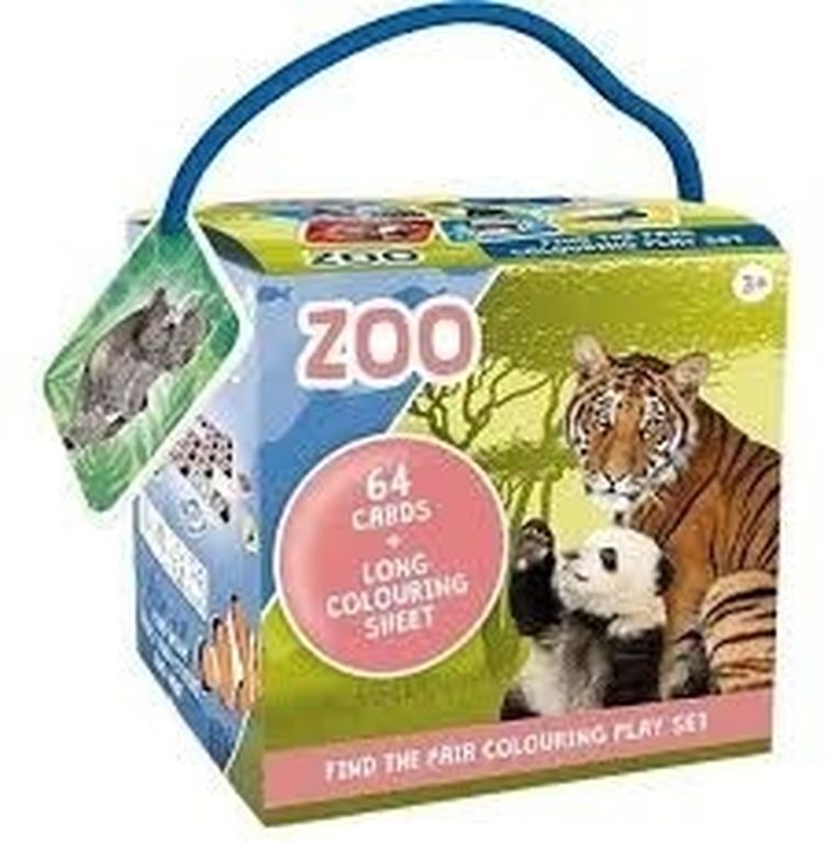 Alba Moli, Memo, Zoo, gra pamięciowa z malowanką