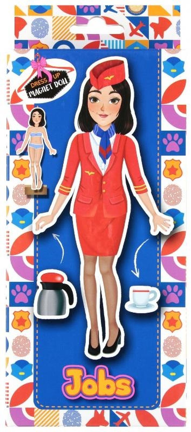 Alba Moli, Praca, magnetyczna ubieranka