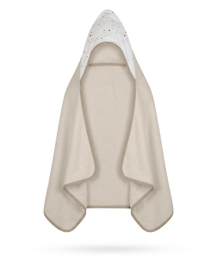 Albero Mio, Gwiezdny pył, ręcznik bambusowy z kapturkiem, 70-120 cm